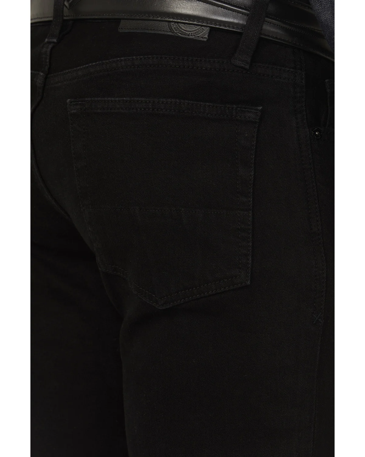 Cody James Black 1978™ Men's Lawson Wash Dexter Slim Bootcut Stretch Denim Jeans - Image 4