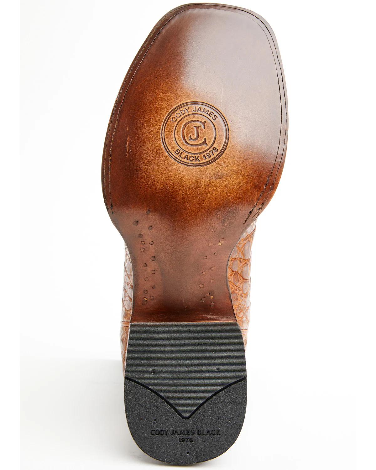 Cody James Black 1978® Men's The Hayward Exotic Caiman Belly Western Boots - Broad Square Toe - Image 7