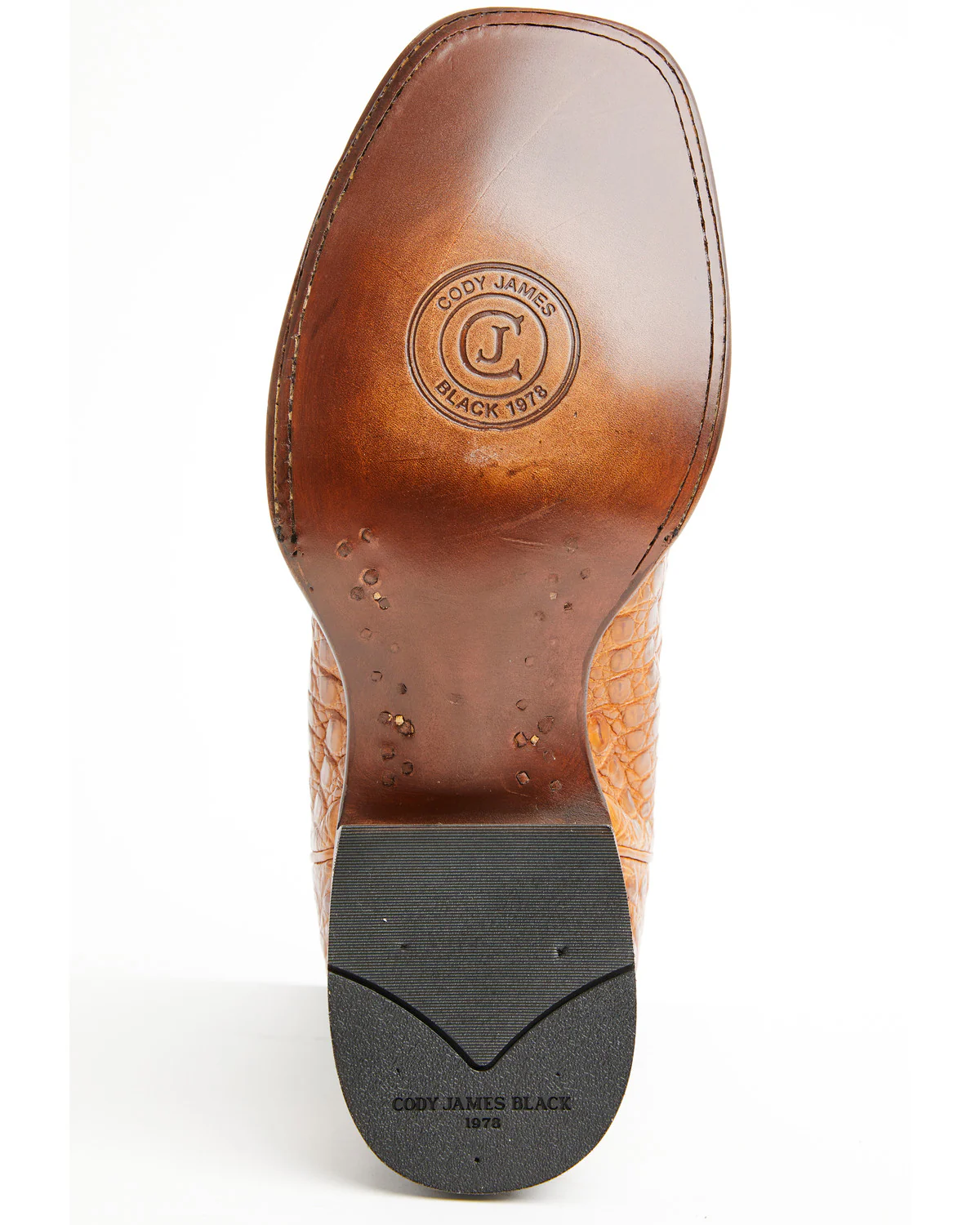 Cody James Black 1978® Men's The Hayward Exotic Caiman Belly Western Boots - Broad Square Toe - Image 7