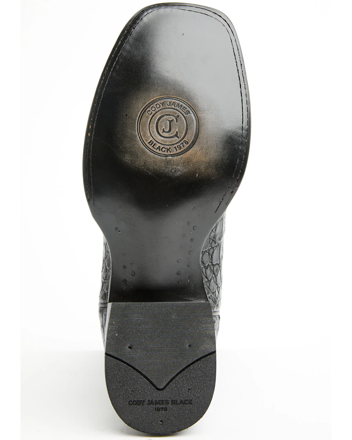 Cody James Black 1978® Men's The Hayward Exotic Caiman Western Boots - Broad Square Toe - Image 7