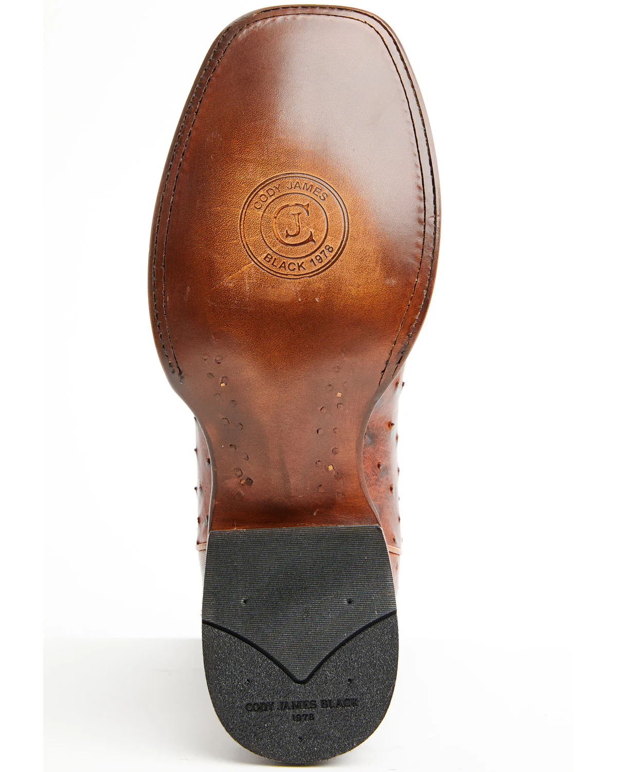 Cody James Black 1978® Men's The Hayward Exotic Full Quill Ostrich Western Boots - Broad Square Toe - Image 7