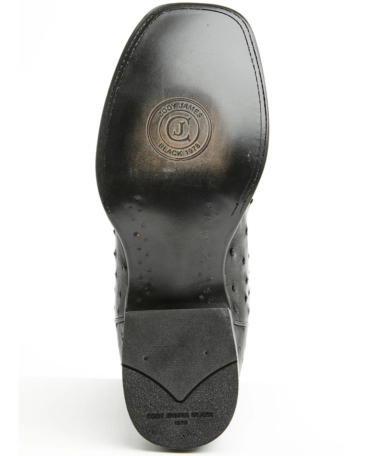 Cody James Black 1978® Men's The Hayward Exotic Ostrich Western Boots - Broad Square Toe - Image 7