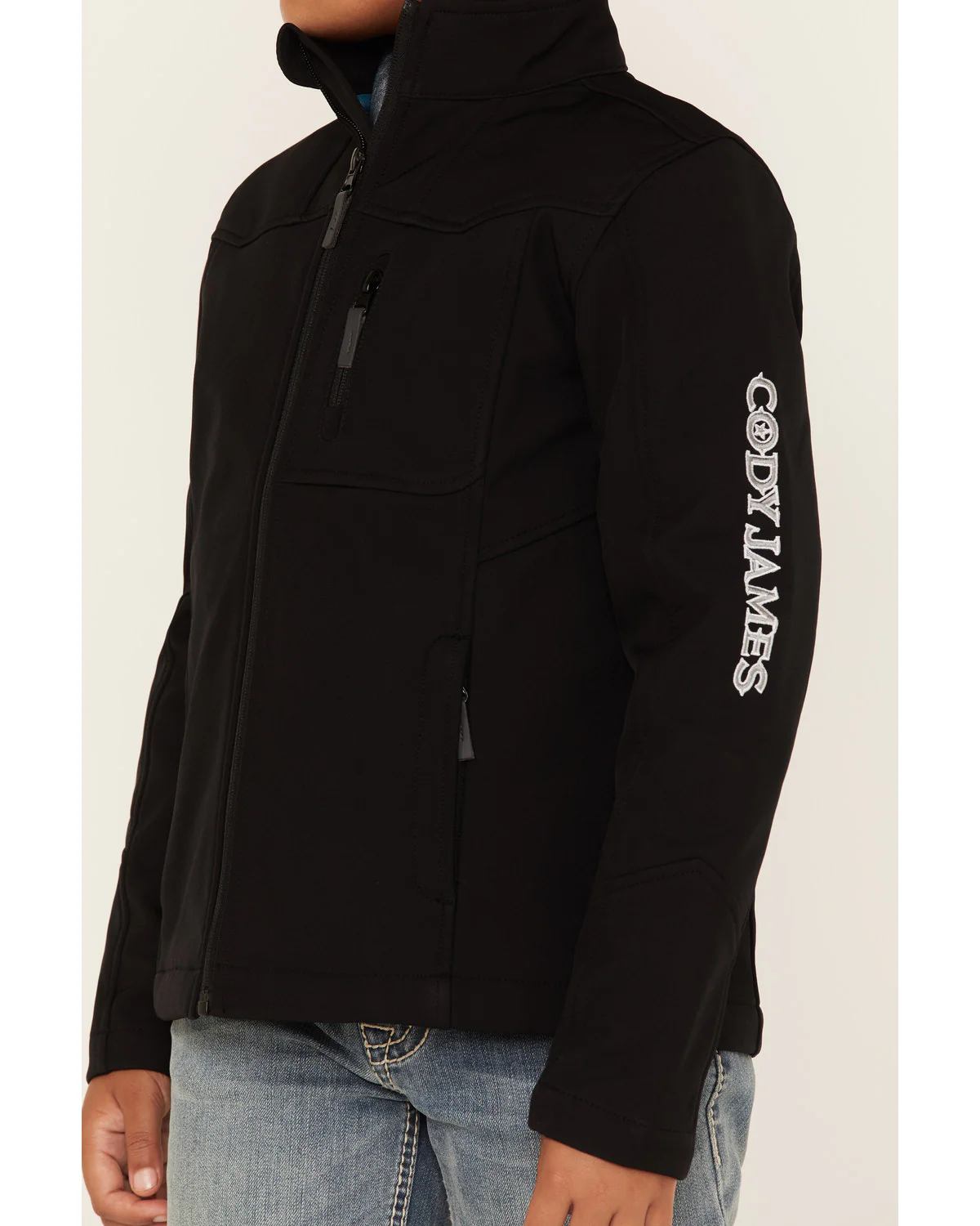 Cody James Boys' Embroidered Softshell Jacket - Image 3