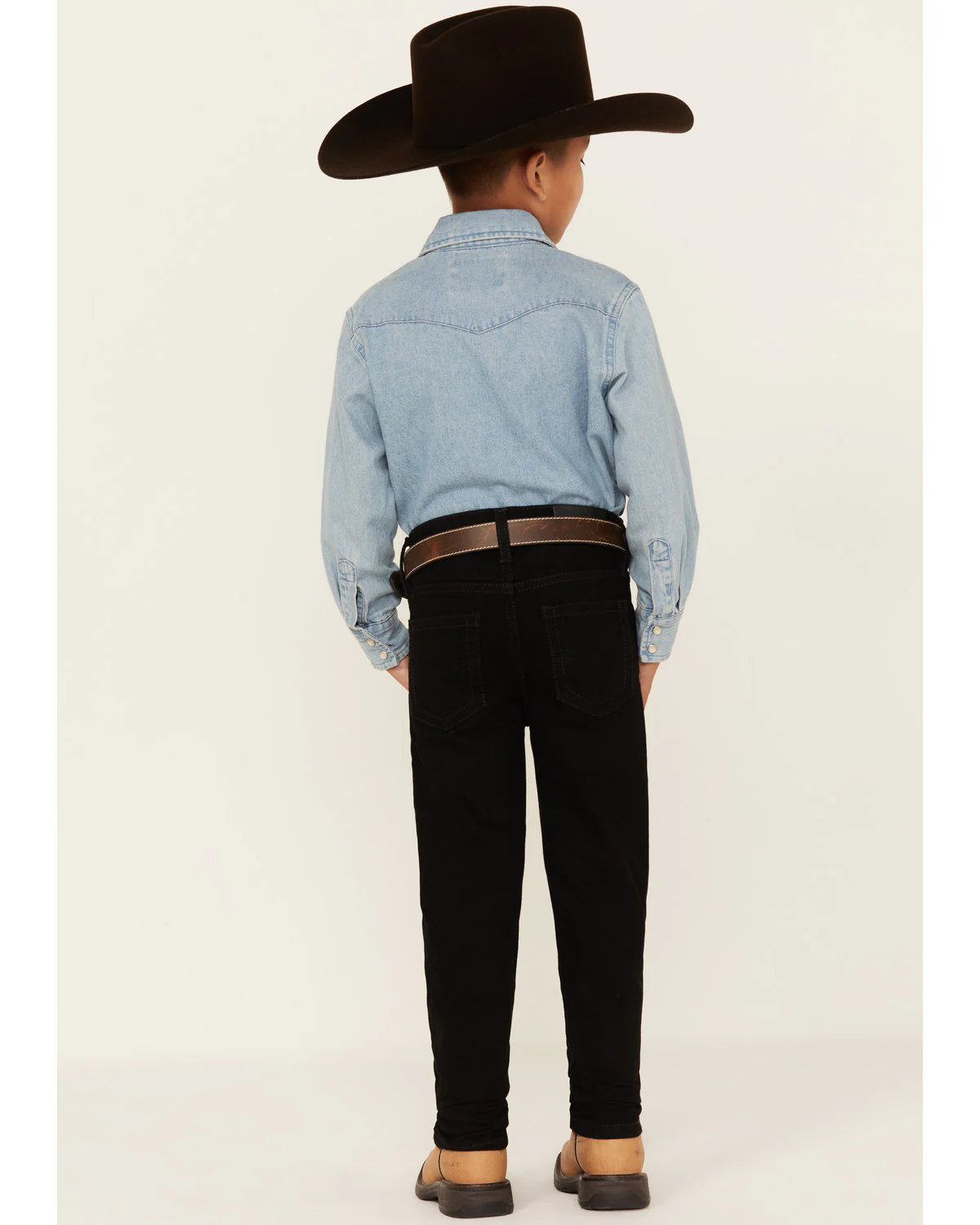 Cody James Little Boys' Night Rider Straight Leg Jeans - Image 3