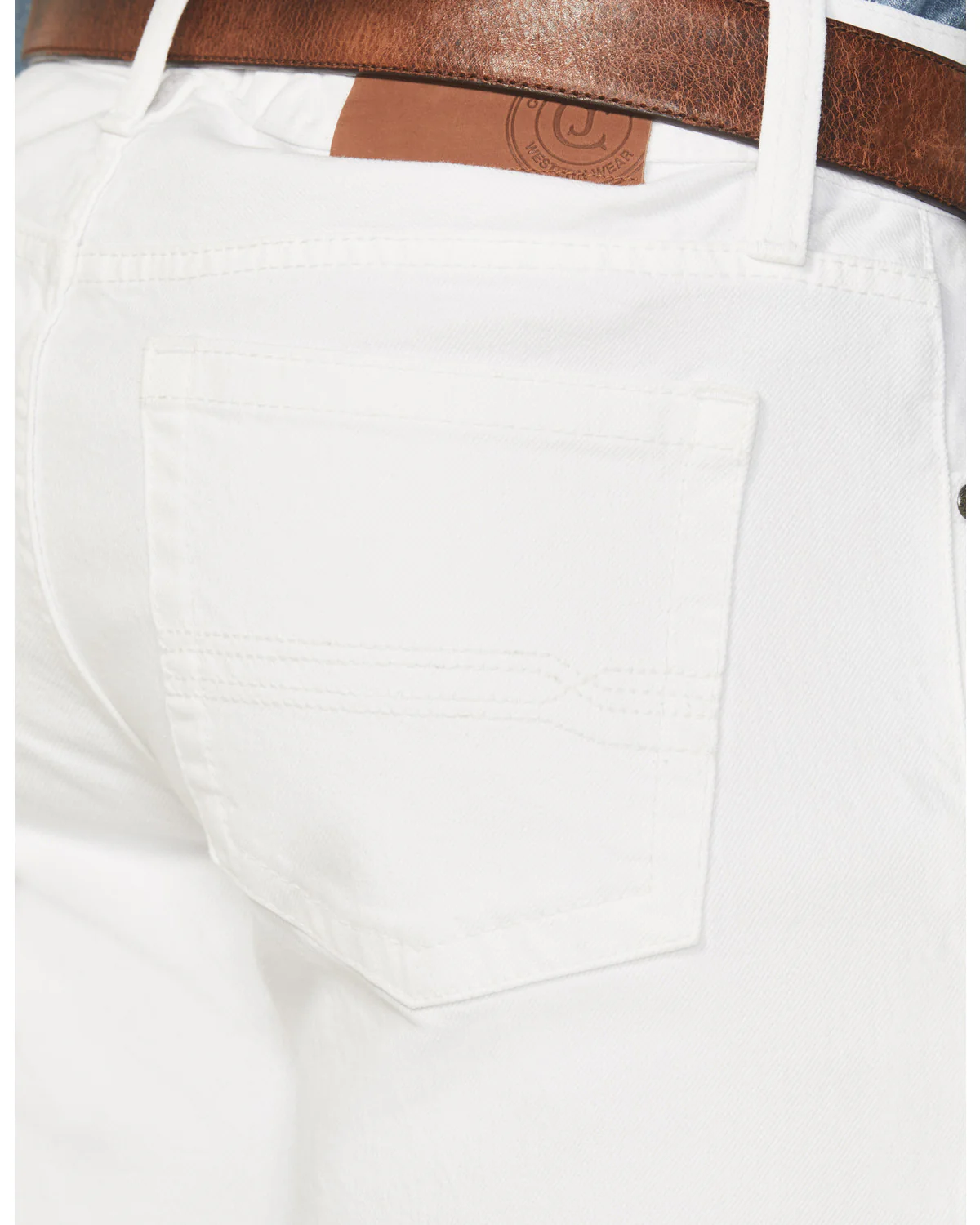 Cody James Men's Blanco Wash Jackson Slim Straight Stretch Denim Jeans - Image 4