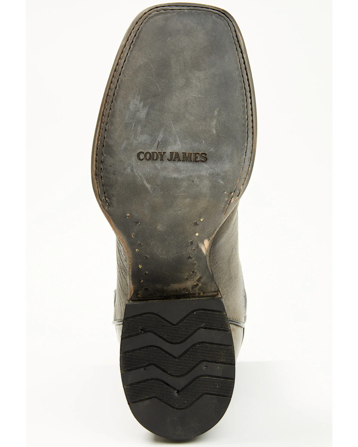 Cody James Men's Exotic Ostrich Belly Western Boots - Broad Square Toe - Image 7