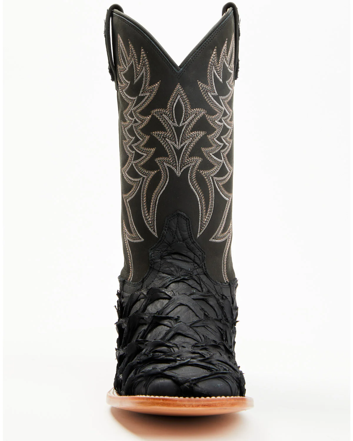 Cody James Men's Exotic Pirarucu Western Boots - Broad Square Toe - Image 4