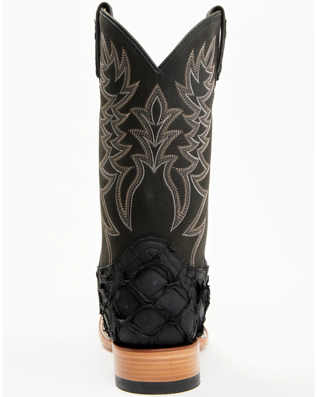 Cody James Men's Exotic Pirarucu Western Boots - Broad Square Toe - Image 5
