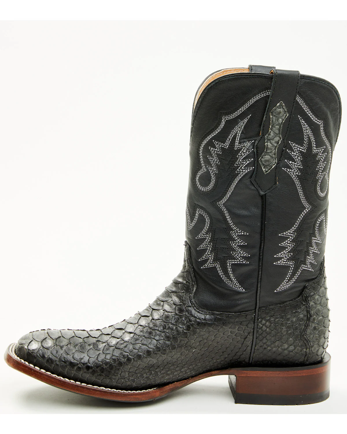 Cody James Men's Exotic Python Western Boots - Broad Square Toe - Image 3