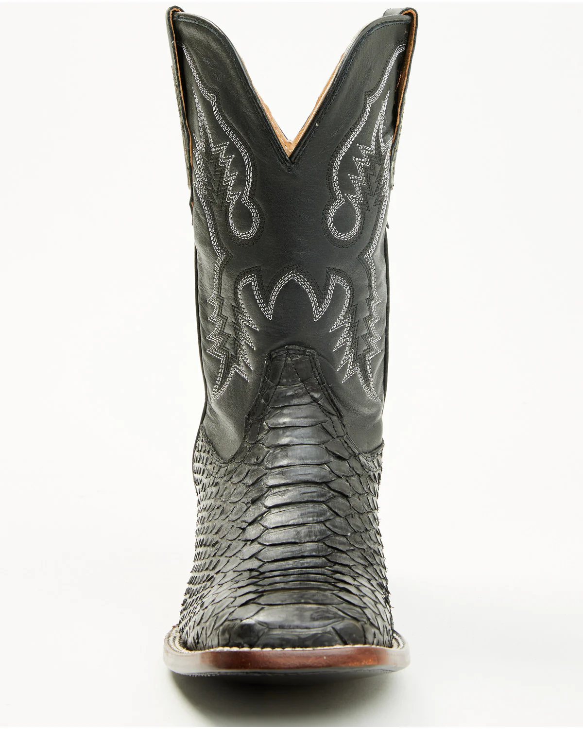 Cody James Men's Exotic Python Western Boots - Broad Square Toe - Image 4