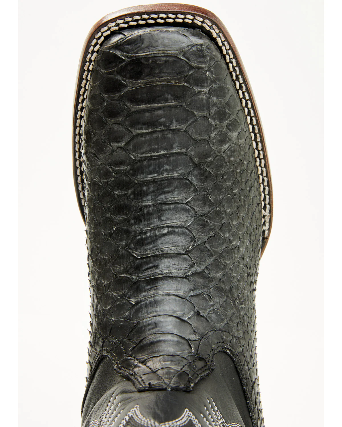 Cody James Men's Exotic Python Western Boots - Broad Square Toe - Image 6