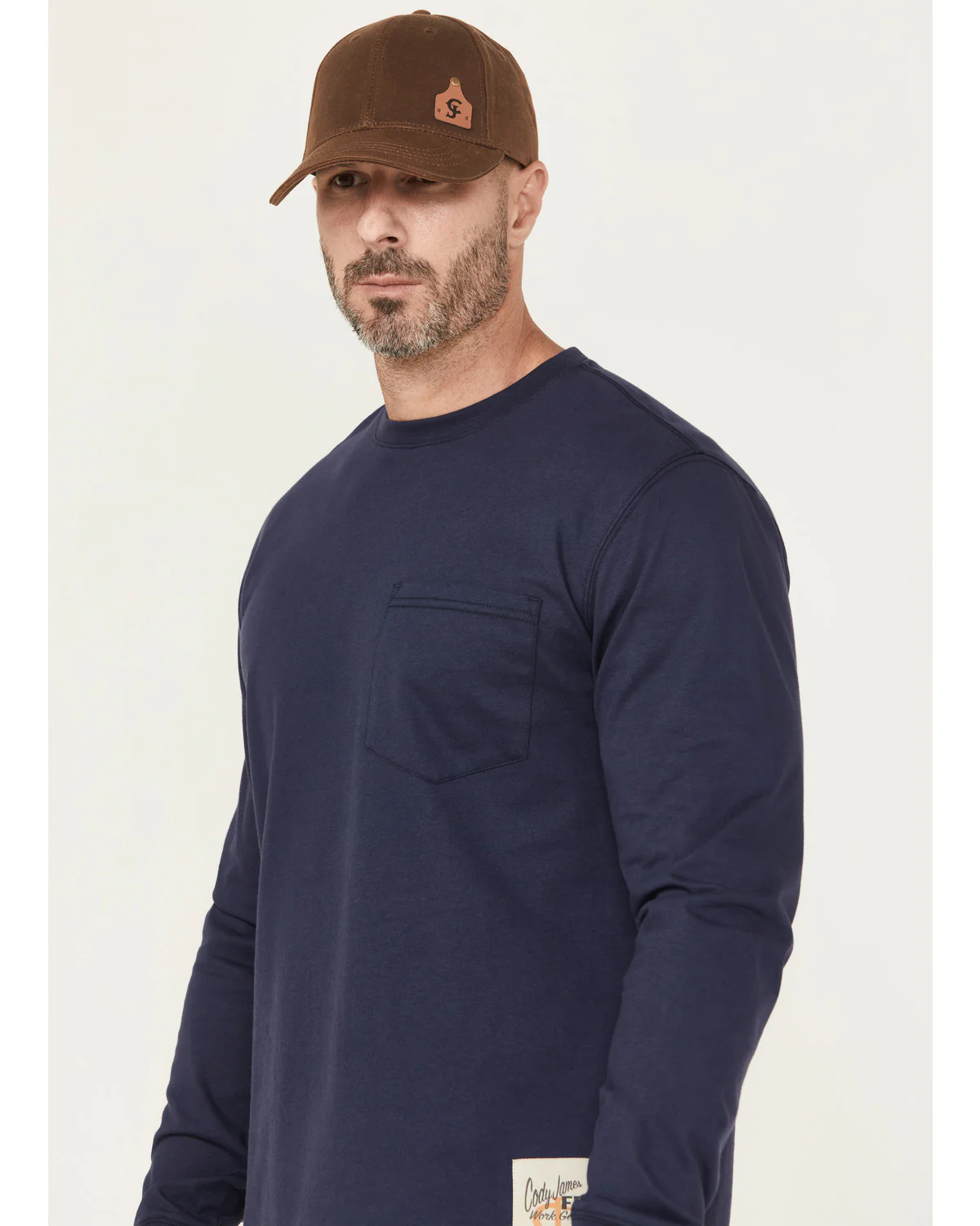 Cody James Men's FR Eagle Long Sleeve Graphic Work T-Shirt - Image 3