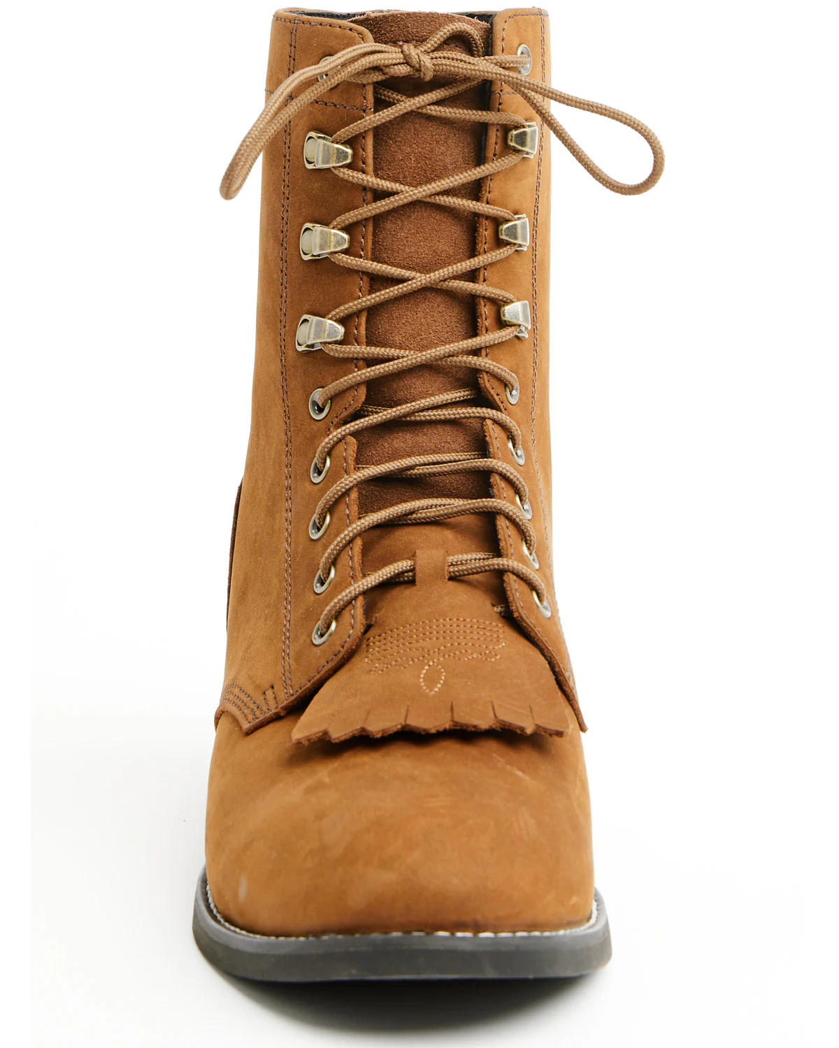 Cody James Men's 8" Highland Distressed Lace-Up Boots - Round Toe - Image 4