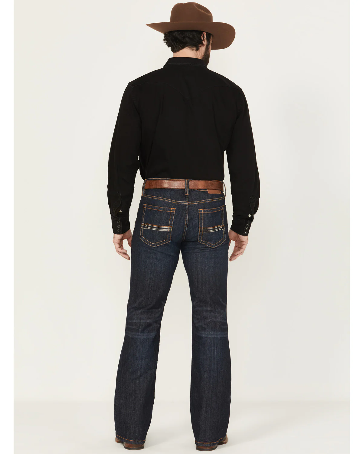 Cody James Men's Night Hawk Wash Duke Relaxed Bootcut Stretch Denim Jeans - Image 3