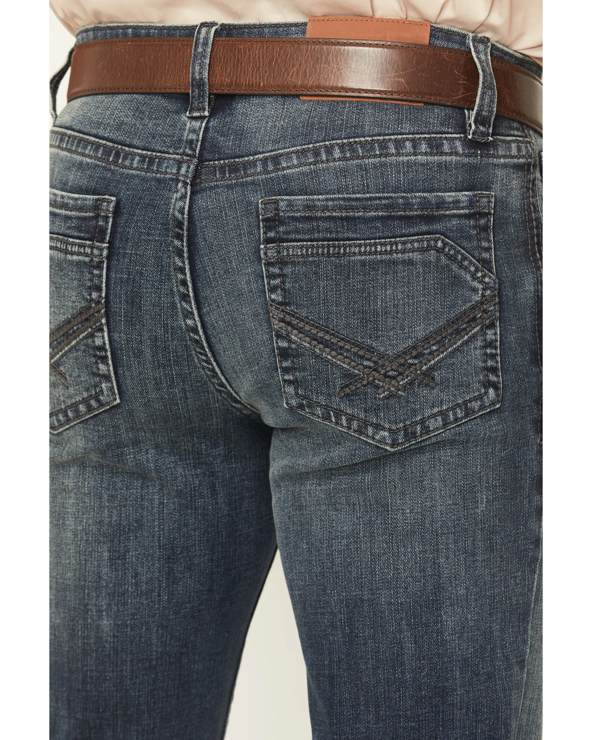 Cody James Men's Poncho Wash Jackson Slim Straight Stretch Denim Jeans - Image 4