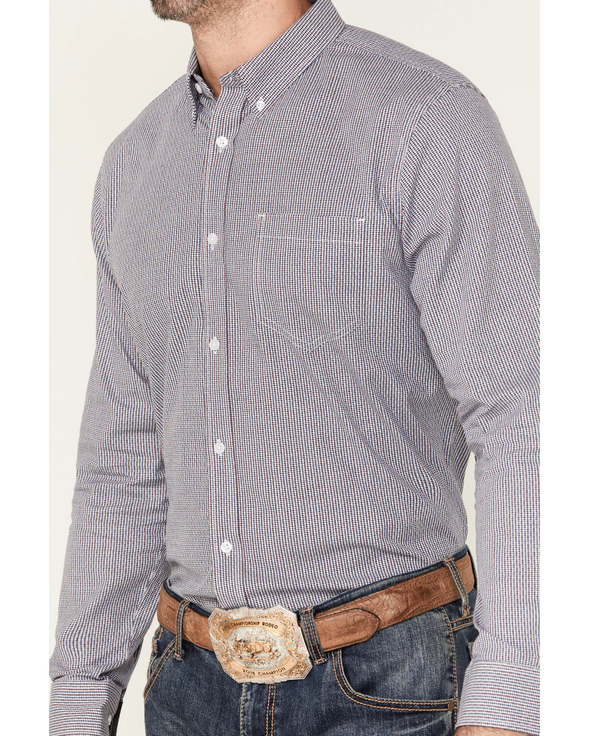 Cody James Men's Toby Long Sleeve Button-Down Stretch Western Shirt - Image 3