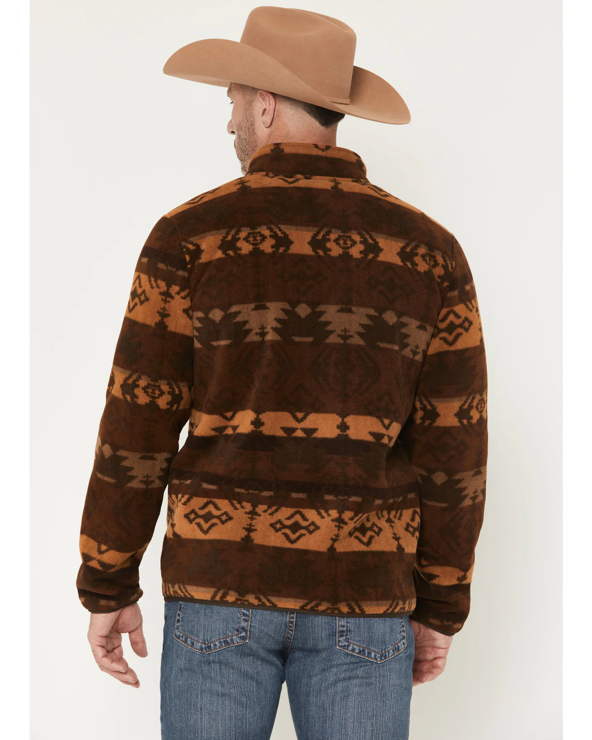Cody James Men's Willows Southwestern Print Zip-Up Jacket - Image 4