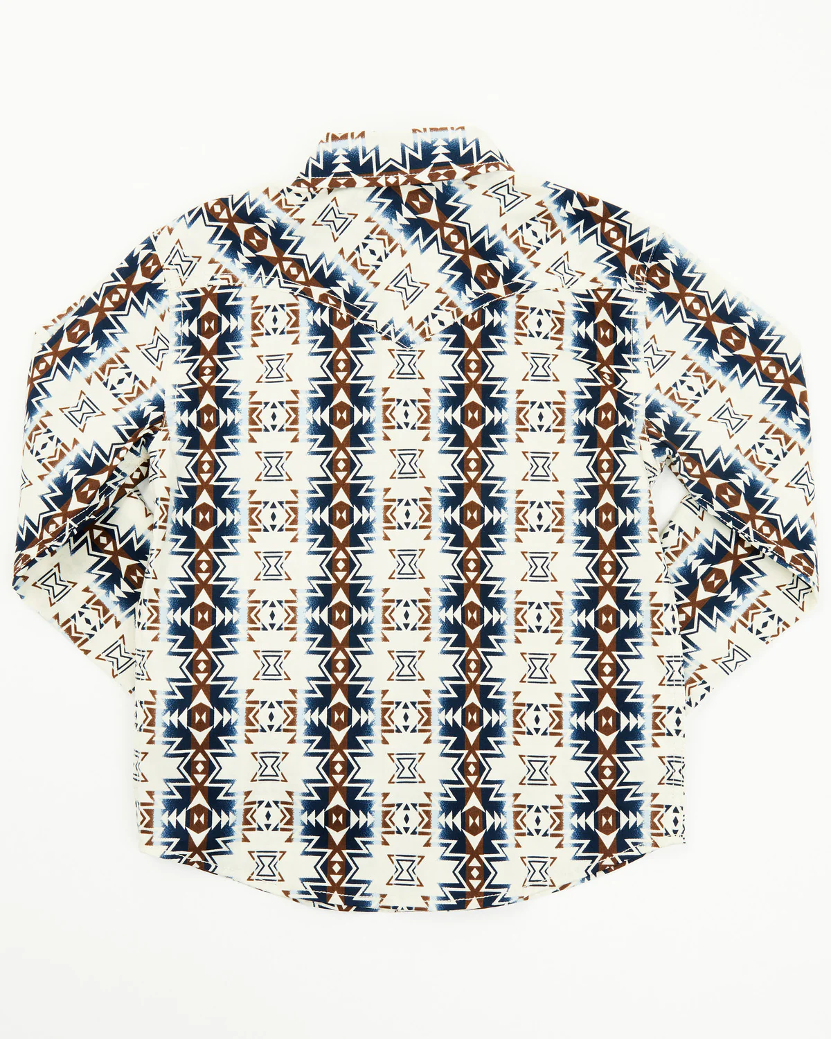 Cody James Toddler Boys' Prairie Southwestern Print Long Sleeve Snap Western Shirt - Image 3