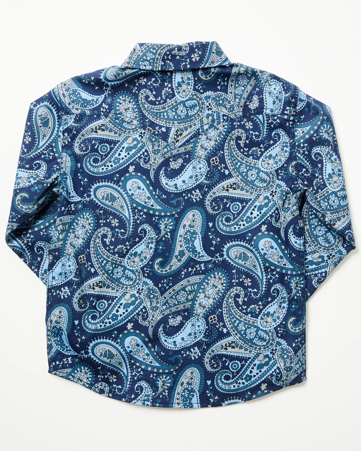 Cody James Toddler Boys' Westward Paisley Print Long Sleeve Snap Western Shirt - Image 3